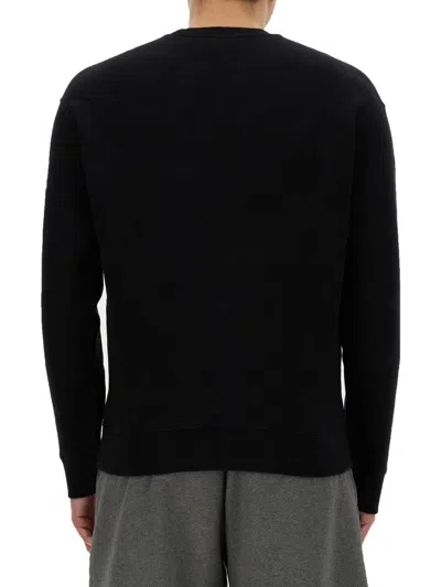Shop Maison Kitsuné "speedy Fox" Sweatshirt In Black