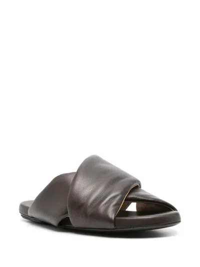 Shop Marsèll Spanciata Sandals Shoes In Brown