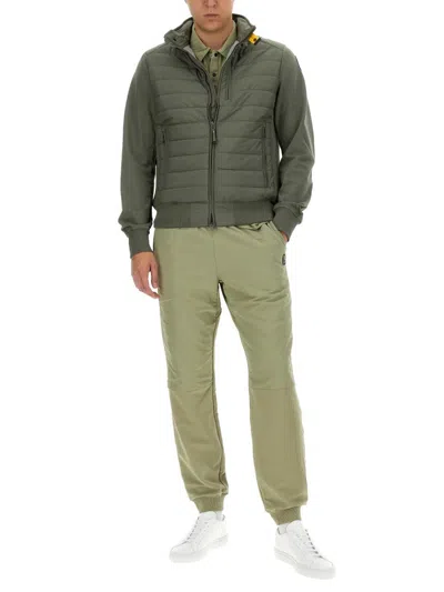 Shop Parajumpers Cotton Polo In Green