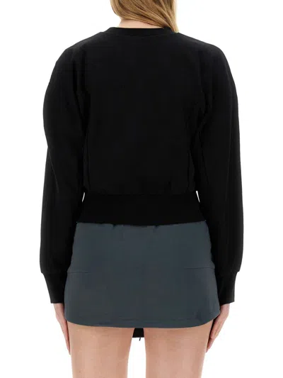 Shop Vivienne Westwood Sweatshirt "cynthia" In Black