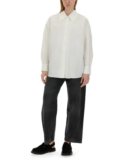 Shop Ymc You Must Create Ymc Shirt "lena" In White