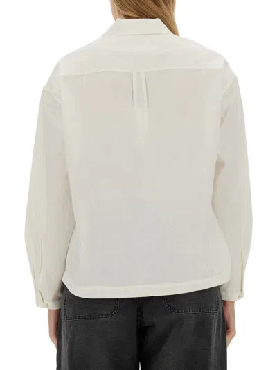 Shop Ymc You Must Create Ymc Shirt "marianne" In White