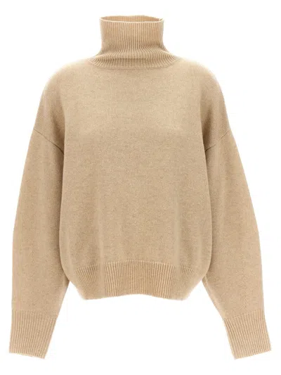 Shop Isabel Marant 'aspen' Sweater In Beige