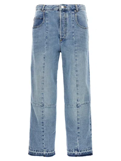 Shop Isabel Marant 'najet' Jeans In Blue