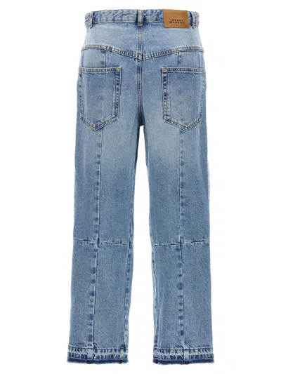 Shop Isabel Marant 'najet' Jeans In Blue