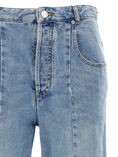 Shop Isabel Marant 'najet' Jeans In Blue