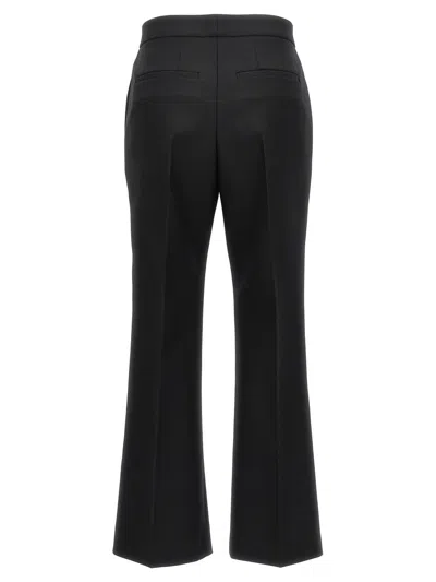 Jil Sander Cotton Pant With Back Pockets And Waistband In Black