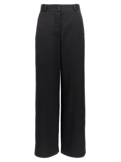 Jil Sander Fluid Trousers In Black