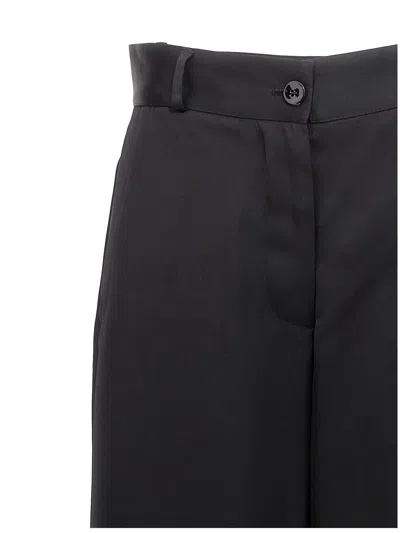 Jil Sander Fluid Trousers In Black
