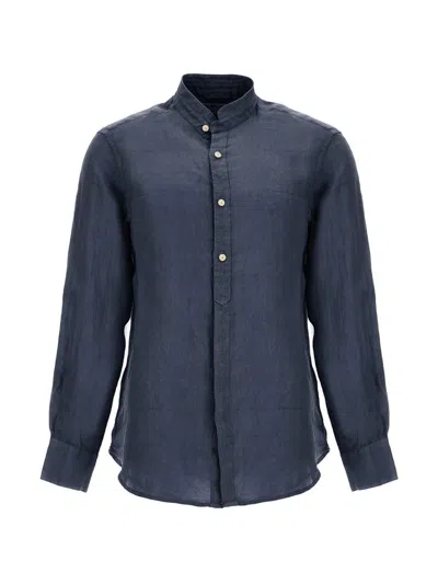 Shop Mc2 Saint Barth 'klarke' Shirt In Blue