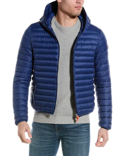 Shop Save The Duck Donald Jacket In Blue