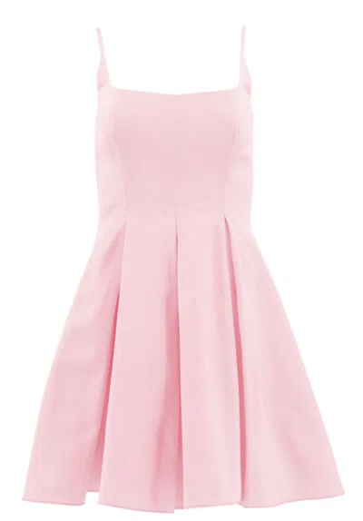 Shop Staud Women's Cotton Jolie Mini Dress, Pearl Pink