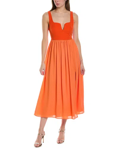 Shop Opt O. P.t. Devi A-line Dress In Orange