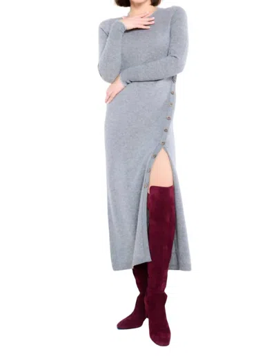 Shop Lisa Todd Invitation Only Midi Dress In Fog In Grey