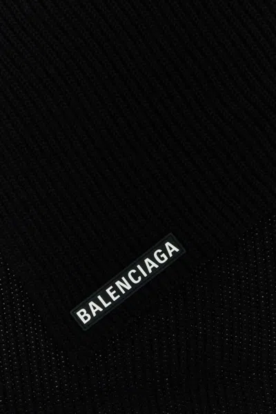 Shop Balenciaga Scarves And Foulards In Black