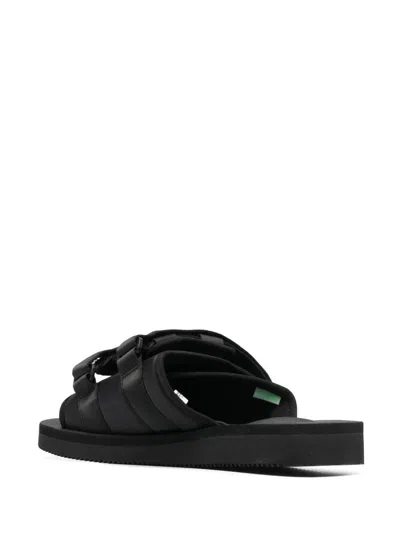 Shop Suicoke Moto-cab Sandals In Black