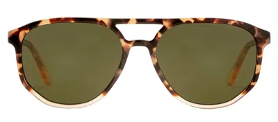 Shop Krewe Brando Navigator Polarized Sunglasses In Multi
