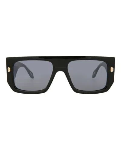Shop Just Cavalli Navigator-frame Acetate Sunglasses In Black