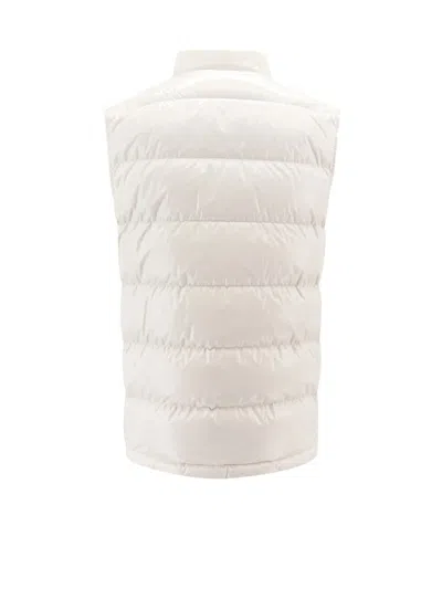Shop Moncler Alcibia In White