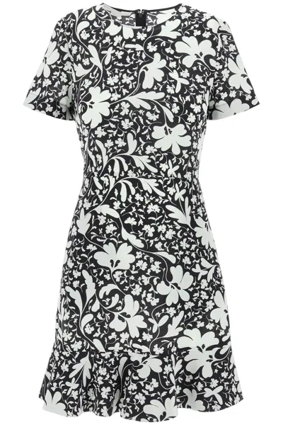 Shop Stella Mccartney Floral Silk Mini Dress By Stellaiconic Floral In Mixed Colours