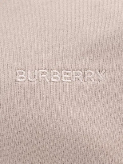 Shop Burberry Sweatshirt In Beige