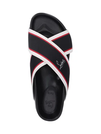 Shop Christian Louboutin Sandals In Black