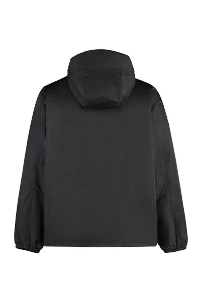 Shop Givenchy Techno Fabric Jacket In Black
