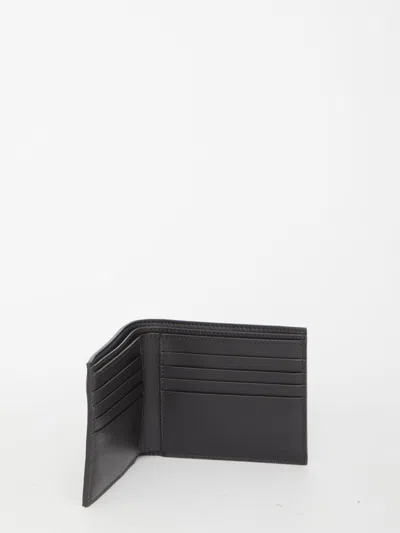 Shop Fendi Shadow Diagonal Wallet In Black