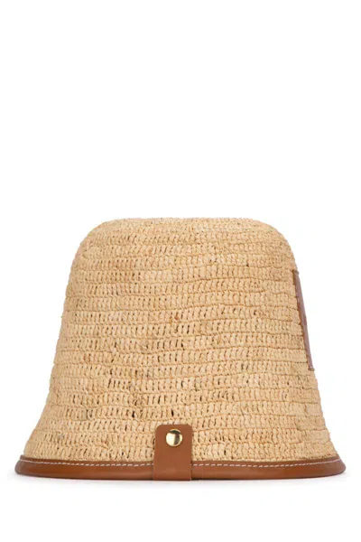 Shop Jacquemus Hats And Headbands In Lightbrown2