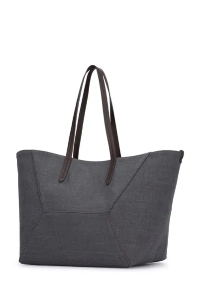 Shop Brunello Cucinelli Handbags. In Greyseal