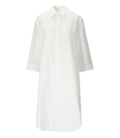 Shop Max Mara Beachwear Uncino White Shirt Dress