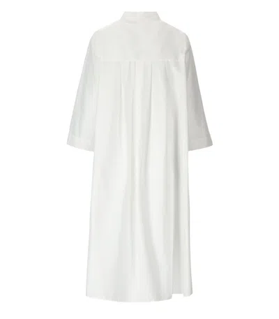 Shop Max Mara Beachwear Uncino White Shirt Dress