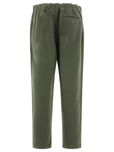 Shop Norse Projects "ezra" Trousers In Green
