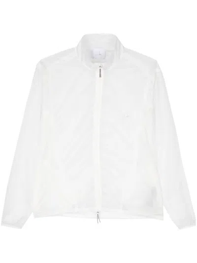Shop Roa No Hooded Windbraker Jacket In White