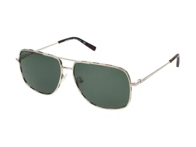 Shop Ferragamo Salvatore  Sunglasses In Shiny Gold