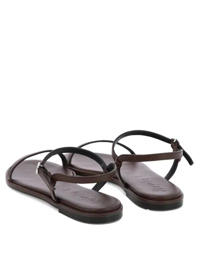 Shop Aeyde "nettie" Sandals In Brown