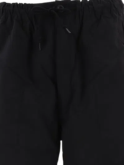 Shop Comme Des Garçons Homme Deux Comme Des Garçons Homme Parachute Trousers With Drawstring In Black