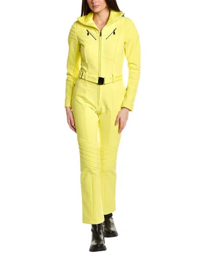 Shop Bogner Malisha Ski Suit In Yellow