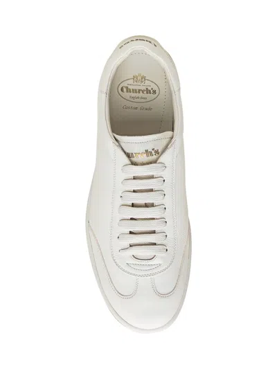 Shop Church's Leather Sneaker In White
