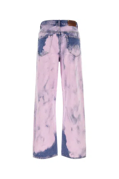 Shop Dries Van Noten Jeans In Multicoloured