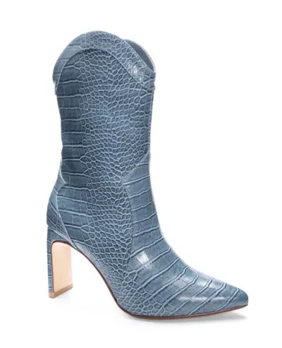 Chinese Laundry Forester Western Boot In Blue In Blue