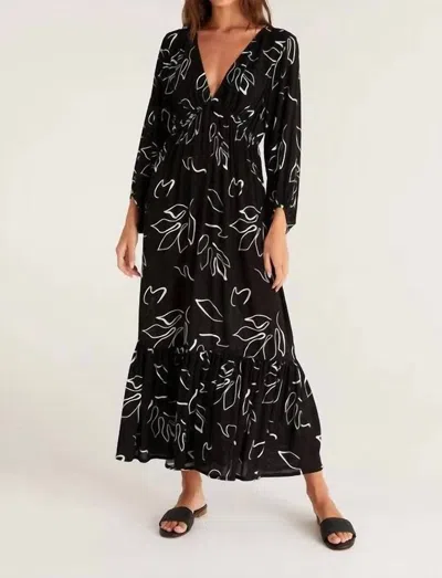Shop Z Supply Celina Maxi Dress In Black