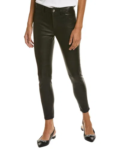 Shop Allsaints Ina Leather Trouser In Black