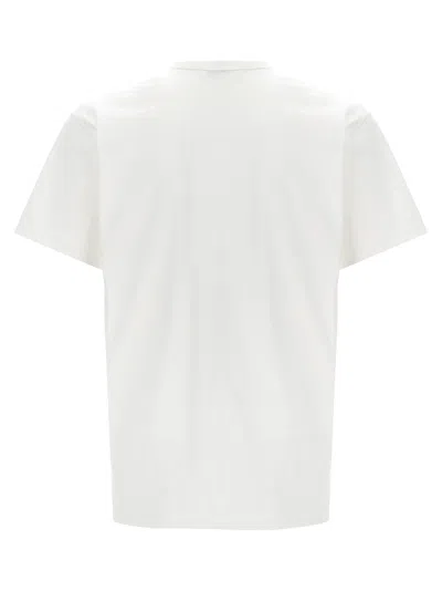 Shop Comme Des Garçons Play Multi Heart T-shirt White