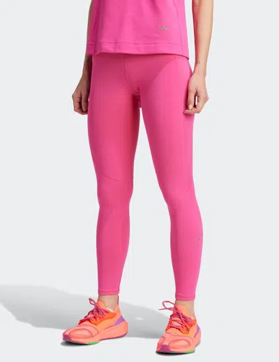 Shop Adidas By Stella Mccartney 7/8 Yoga Leggings In Pink