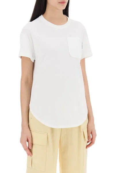 Shop Brunello Cucinelli Boxy Crewneck T-shirt Women In White