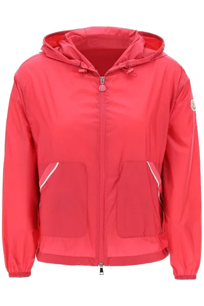 Shop Moncler Foldable Filiria Jacket With Women In Pink