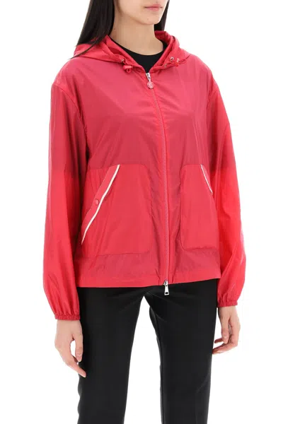 Shop Moncler Foldable Filiria Jacket With Women In Pink