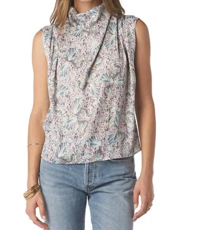 Shop Tart Collections Tierney Top In Pebble Butterfly In Multi