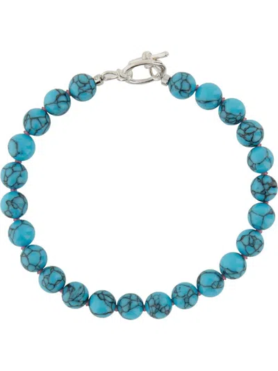 Shop Needles Turquoise Bracelet In Baby Blue